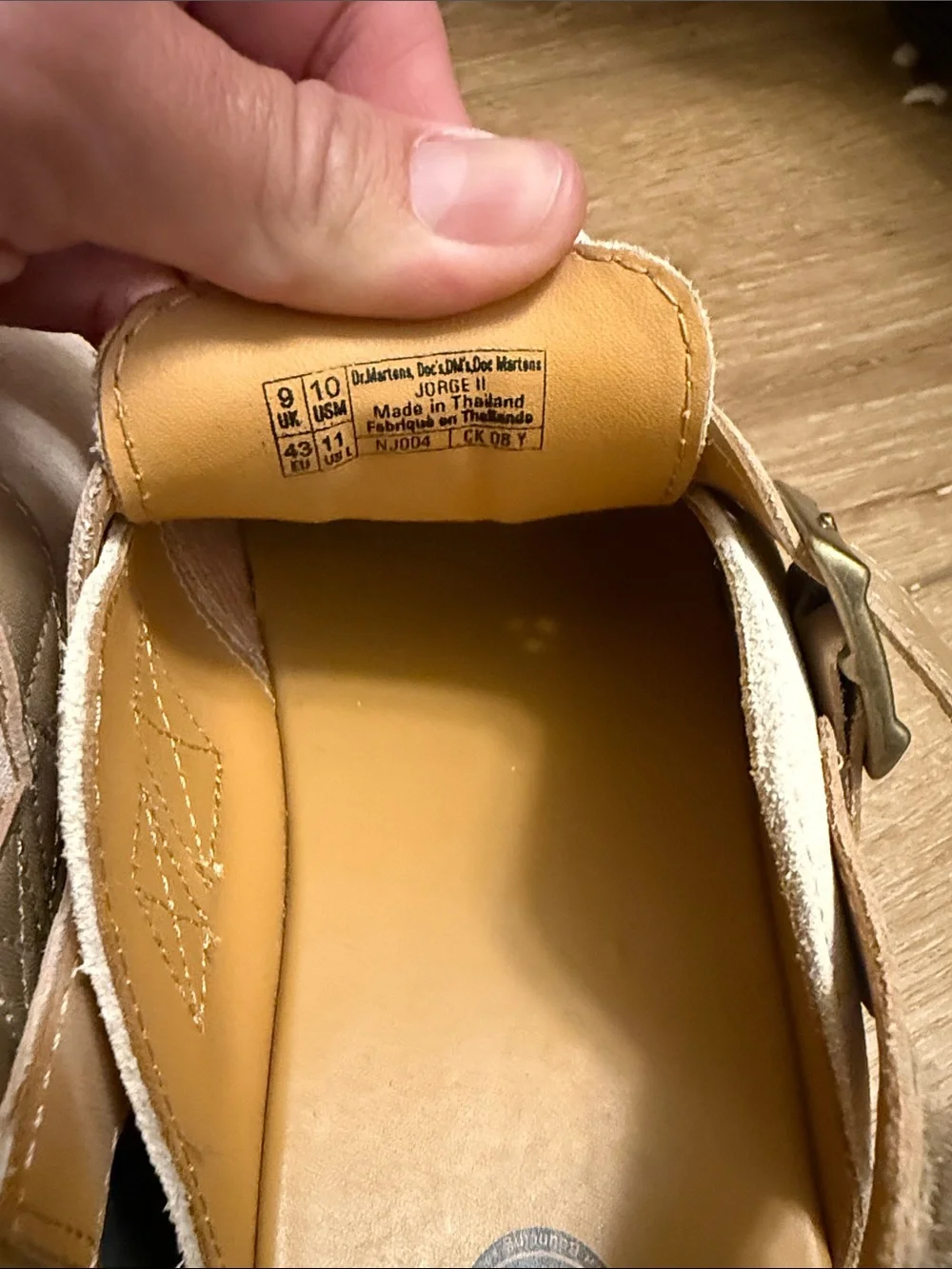 Dr. Martens comfortable beige